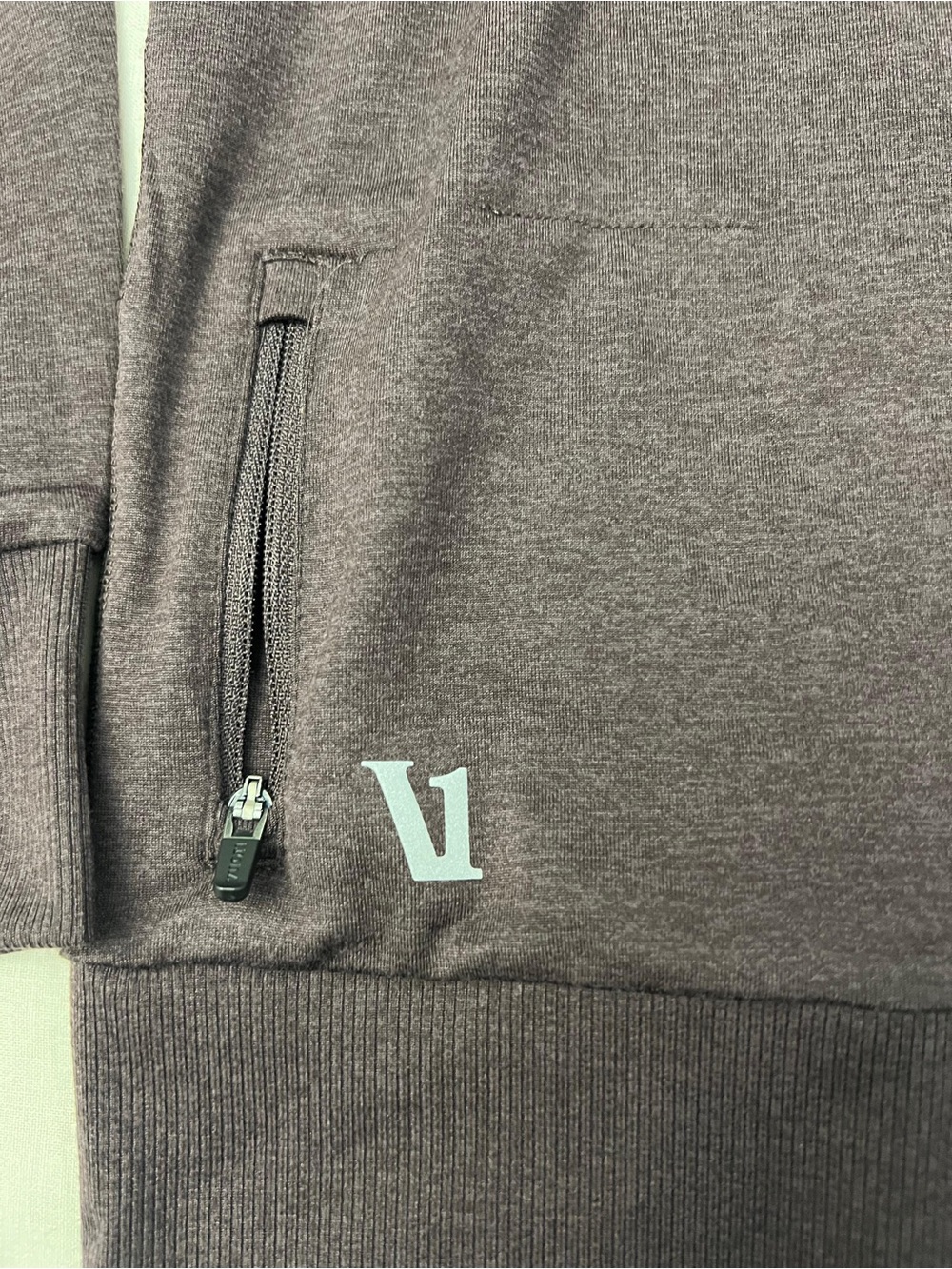 Vuori Ponto Performance Crewneck Pullover | Men’s Large | Brown Long Sleeve - Picture 4 of 7